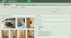 Desktop Screenshot of chibilinda.deviantart.com