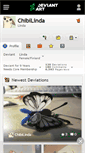 Mobile Screenshot of chibilinda.deviantart.com