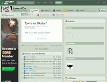 Tablet Screenshot of lakers-fc.deviantart.com