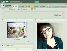 Tablet Screenshot of michiroo.deviantart.com