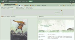 Desktop Screenshot of childrensillustrator.deviantart.com