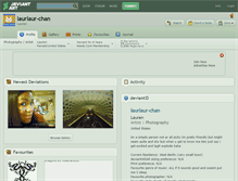 Tablet Screenshot of laurlaur-chan.deviantart.com