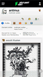Mobile Screenshot of antimus.deviantart.com