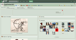 Desktop Screenshot of friedchicken365.deviantart.com