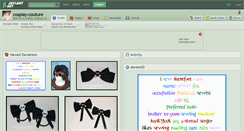 Desktop Screenshot of cosplay-couture.deviantart.com
