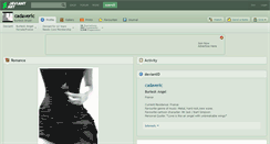 Desktop Screenshot of cadaveric.deviantart.com
