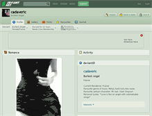 Tablet Screenshot of cadaveric.deviantart.com