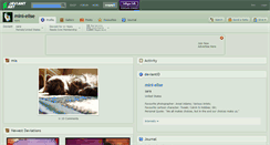 Desktop Screenshot of mini-elise.deviantart.com