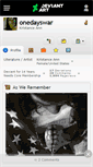 Mobile Screenshot of onedayswar.deviantart.com