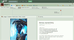 Desktop Screenshot of nemu013.deviantart.com