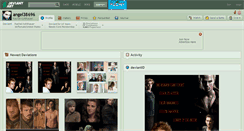 Desktop Screenshot of angel38696.deviantart.com