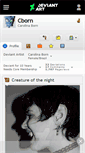 Mobile Screenshot of cborn.deviantart.com