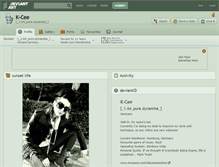 Tablet Screenshot of k-cee.deviantart.com