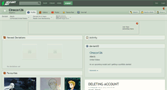 Desktop Screenshot of cirocco126.deviantart.com