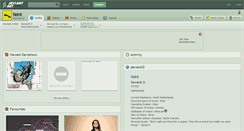 Desktop Screenshot of faint.deviantart.com