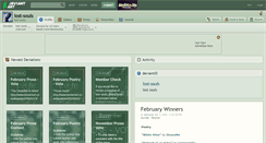 Desktop Screenshot of lost-souls.deviantart.com