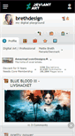 Mobile Screenshot of brethdesign.deviantart.com