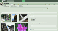 Desktop Screenshot of gemsterling.deviantart.com