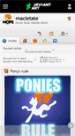 Mobile Screenshot of macietate.deviantart.com
