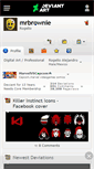 Mobile Screenshot of mrbrownie.deviantart.com