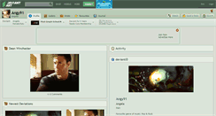 Desktop Screenshot of angy91.deviantart.com