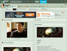 Tablet Screenshot of angy91.deviantart.com