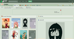 Desktop Screenshot of creates.deviantart.com