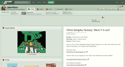 Desktop Screenshot of jakarnilson.deviantart.com