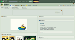 Desktop Screenshot of loneson.deviantart.com