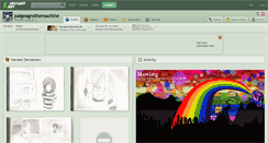 Desktop Screenshot of paigeagnsthemachine.deviantart.com