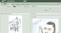 Desktop Screenshot of jjfgg.deviantart.com