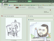 Tablet Screenshot of jjfgg.deviantart.com
