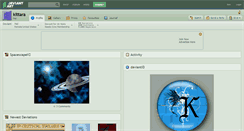 Desktop Screenshot of kittara.deviantart.com