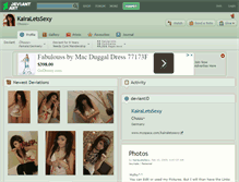 Tablet Screenshot of kairaletssexy.deviantart.com