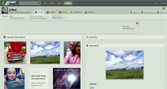 Desktop Screenshot of jniket.deviantart.com
