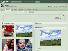 Tablet Screenshot of jniket.deviantart.com