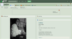 Desktop Screenshot of brainiraj.deviantart.com