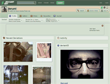 Tablet Screenshot of jierumi.deviantart.com