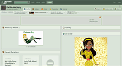 Desktop Screenshot of dahila-mockery.deviantart.com