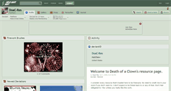 Desktop Screenshot of doac-res.deviantart.com