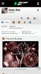 Mobile Screenshot of doac-res.deviantart.com