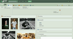 Desktop Screenshot of jbat.deviantart.com