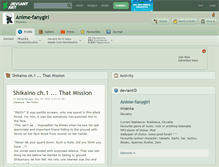 Tablet Screenshot of anime-fanygirl.deviantart.com