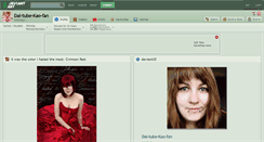 Desktop Screenshot of dai-tube-kao-fan.deviantart.com