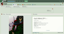 Desktop Screenshot of damgel.deviantart.com