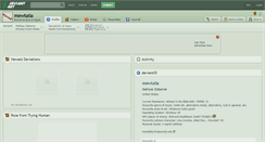 Desktop Screenshot of mewtaila.deviantart.com
