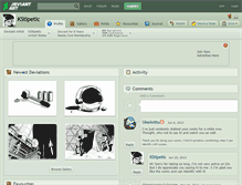 Tablet Screenshot of kstipetic.deviantart.com