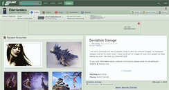 Desktop Screenshot of eldergoddess.deviantart.com