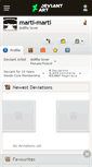 Mobile Screenshot of marti-marti.deviantart.com