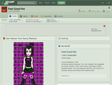 Tablet Screenshot of feel-good-not.deviantart.com